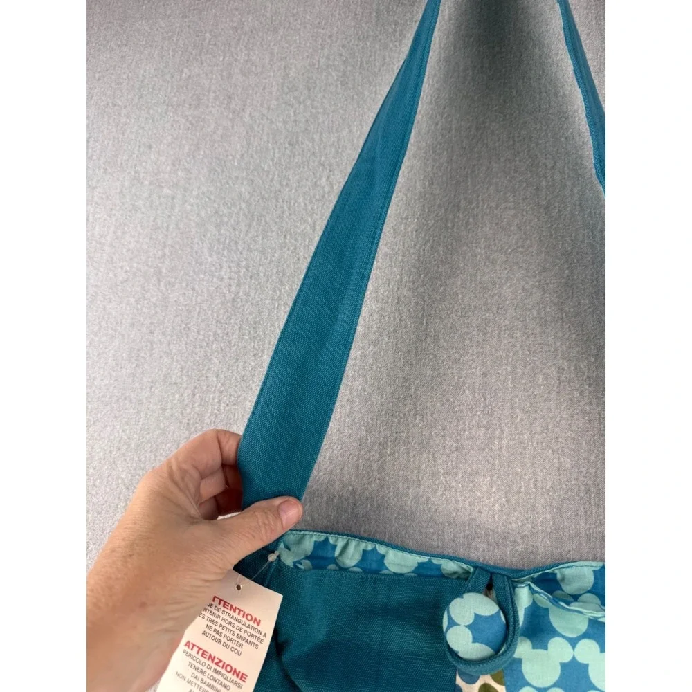 NWT‎ Vintage 2009 Disney World of Good Mickey Mouse Teal Crossbody Shoulder Bag